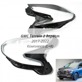 Стекла фар GMC Terrain 2 до рестайлинга