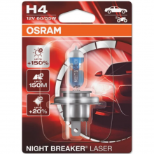 Лампы h4 Osram Night Breaker Laser _1шт_ Оригинал